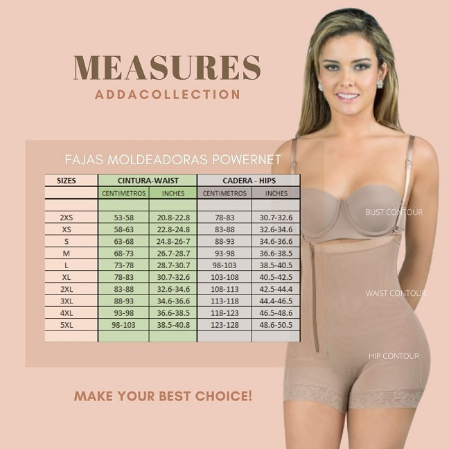 Fajas Colombianas Melibelt Post-surgery Powernet Body Shaper Plus size –  theshapewearspot