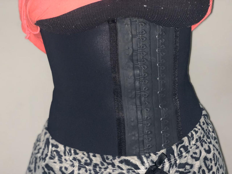 Fajas Colombianas Cincher corset 3 pos hooks thermal waist molding